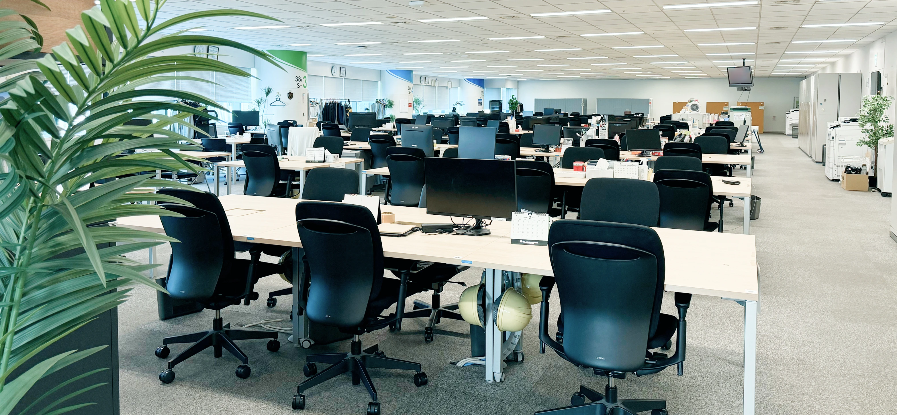The work area