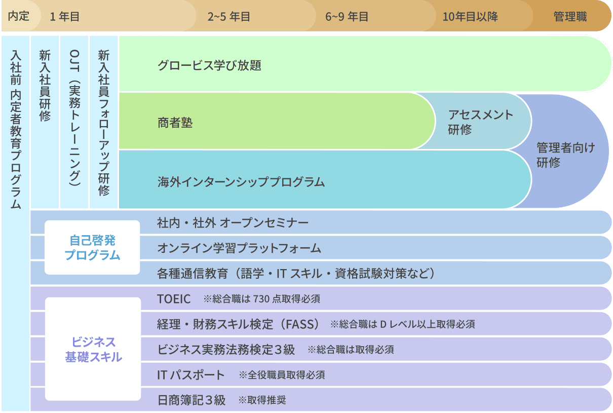 教育・研修制度