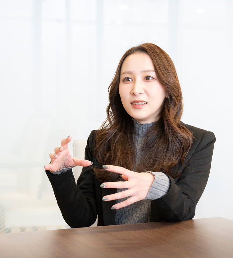 インタビュー写真