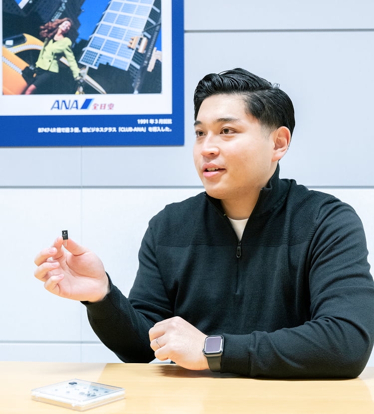 インタビュー写真