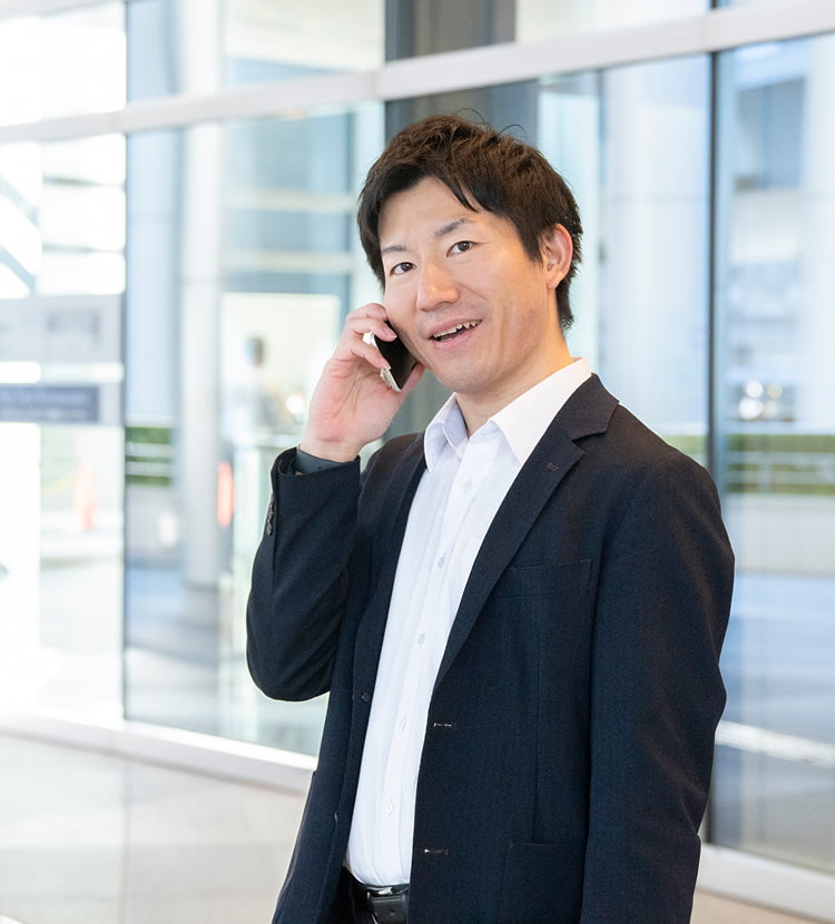 インタビュー写真