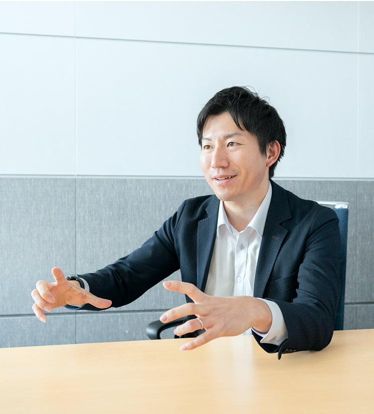 インタビュー写真