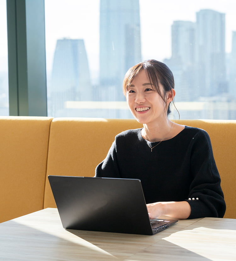 インタビュー写真