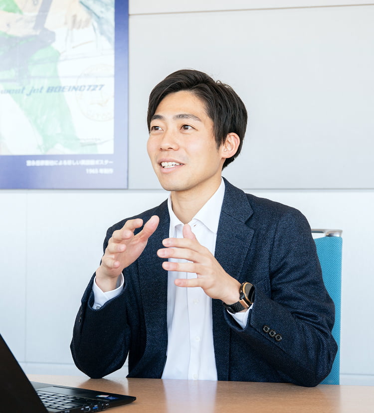 インタビュー写真